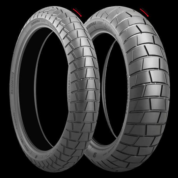 Cyprus Motorcycle Tyres - Battlax Bridgestone AT41 110/80-R19