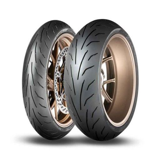 Cyprus Motorcycle Tyres - DUNLOP TIRE - QUALIFIER CORE - FRONT - 120/70ZR17 [58W/TL]