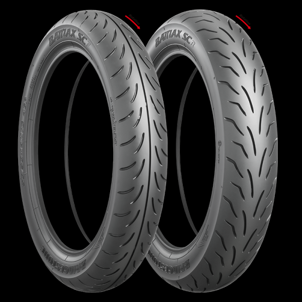 Cyprus Motorcycle Tyres - BRIDGESTONE 120/70R15 56S SC Scooter